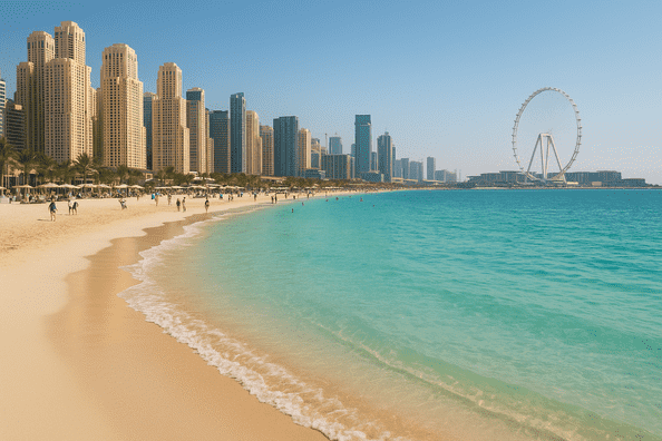 Enjoy the Beauty of Dubai’s Free Beaches