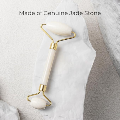 White Jade Roller – Face, Eye & Neck Tool