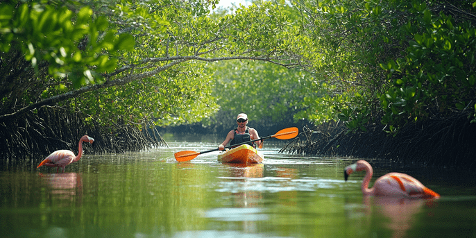 Kayak Through the Al Rams Mangroves