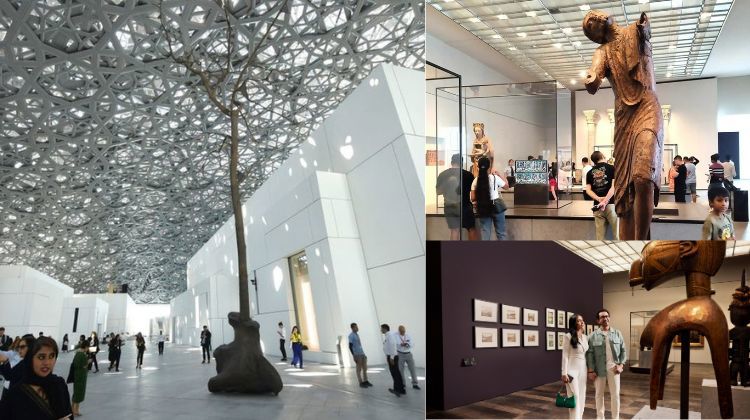 Afternoon at Louvre Abu Dhabi