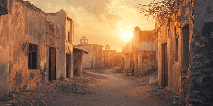 Explore the Historic Al Jazirah Al Hamra Ghost Town