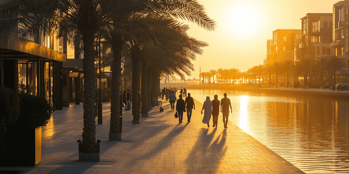 Stroll Along Al Dhannah Corniche