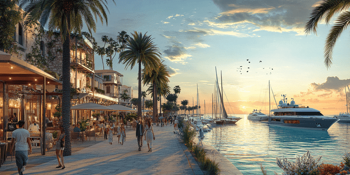 Stunning Waterfront Promenade