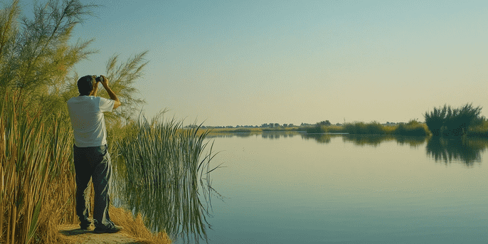 Bird Watching at Al Dhannah Wetlands