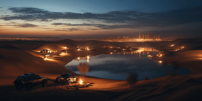 Al Qudra Desert, Dubai