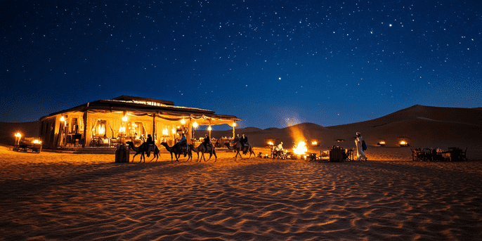 Liwa Desert Camel Safari