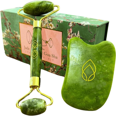 Better Me® – Certified Jade Gua Sha & Roller Kit