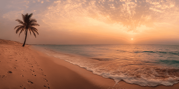 Relax at Al Jazirah Al Hamra Beach