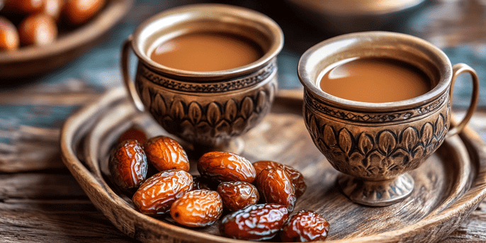 Traditional Emirati Coffee and Dates