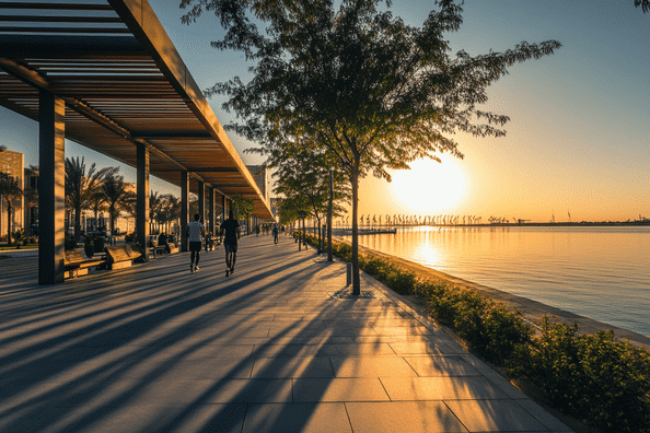 Enjoy Waterfront Walks