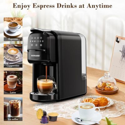 Sonashi SCM-4985 – Versatile 3-in-1 Capsule Convenience