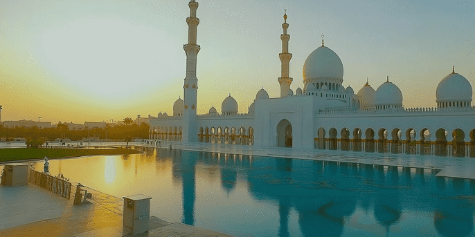 Marvel at Sheikh Zayed Grand Mosque