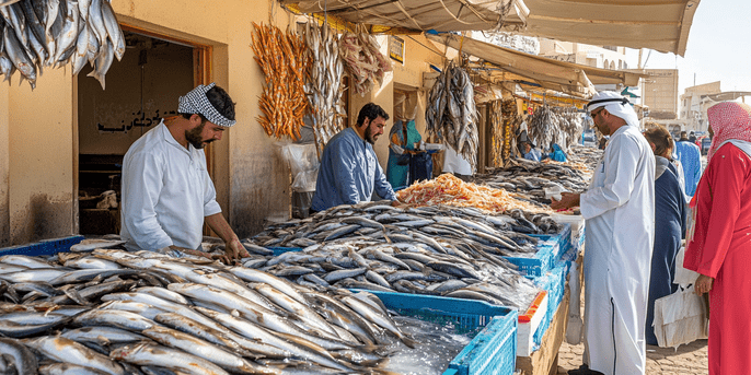 Visit the Dibba Fish Market