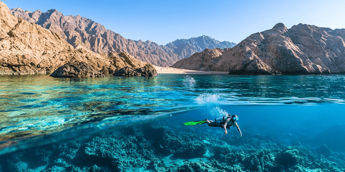 Snorkel at Dibba Rock