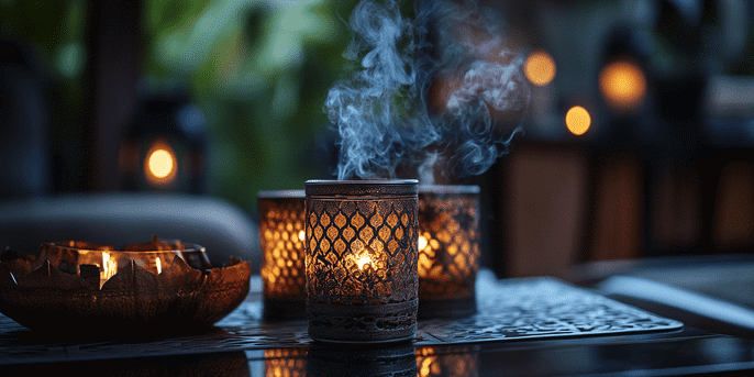 Scented Candles and Bakhoor