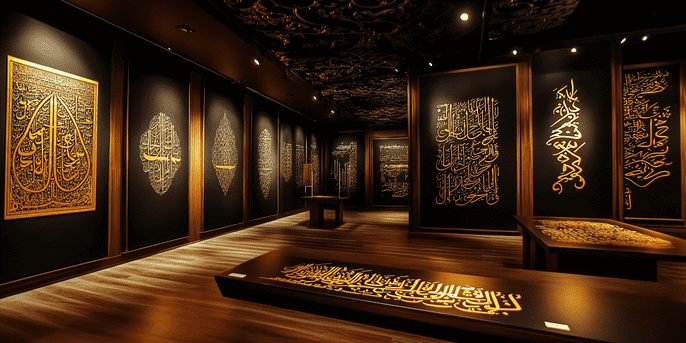 Marvel at Arabic Art at Sharjah Calligraphy Museum