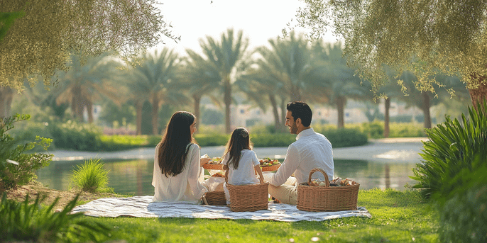 Picnicking at Love Lake