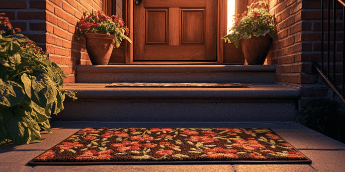 Festive Ramadan Welcome Mats